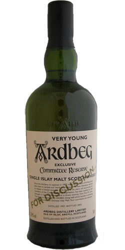 Ardbeg - Very Young Committee Reserve - 1997 – Secret Whisky Clan