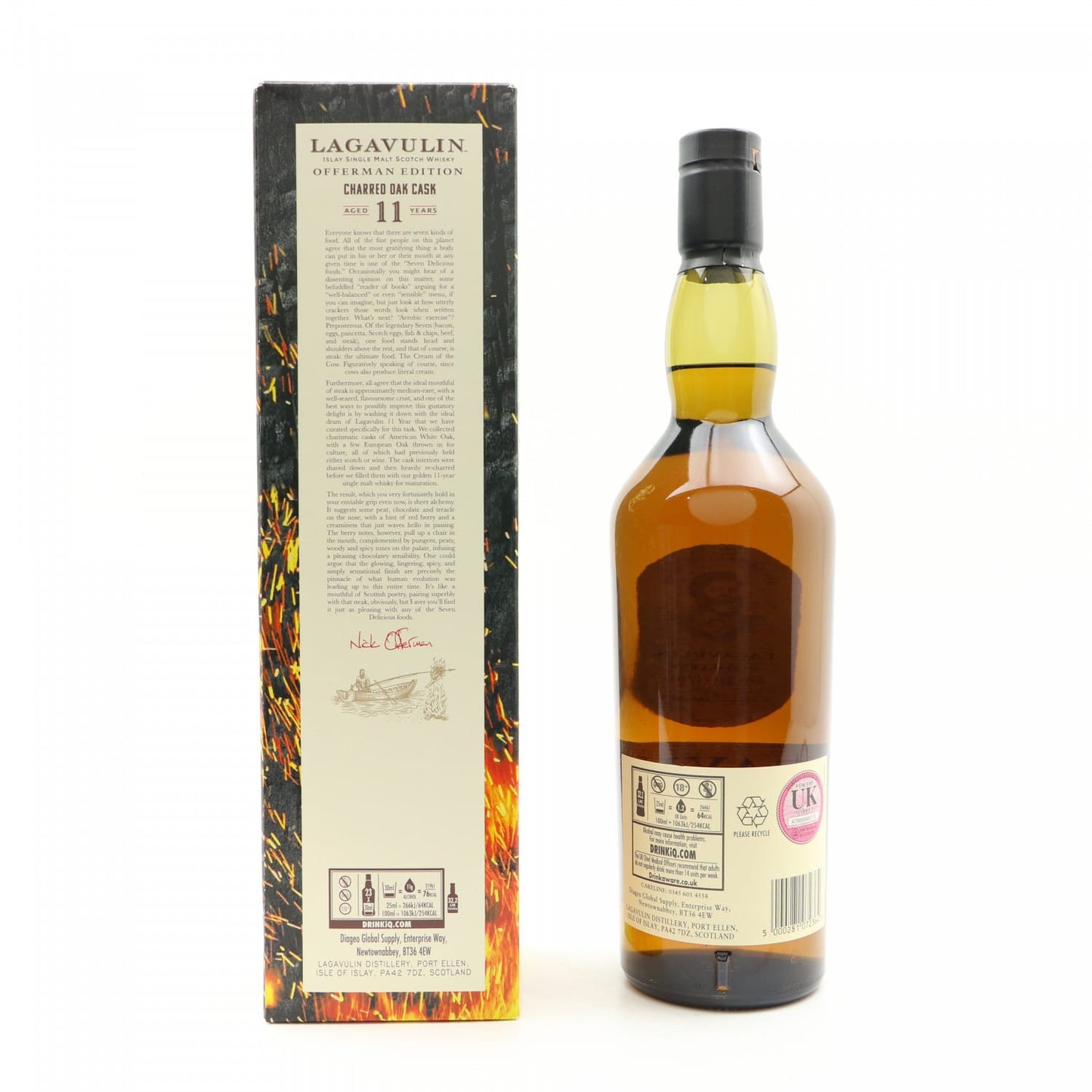 Lagavulin 11 Year Old Offerman Edition - Charred Oak Cask Whisky