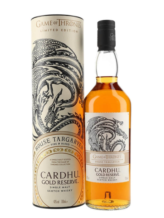 Cardhu Gold Reserve - Game of Thrones House Targaryen